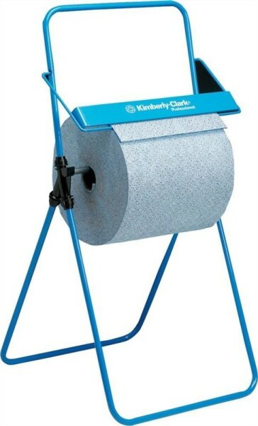 Professional Bodenständer für Großrollen Metall blau Kimberly-Clark 6154