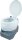 Portable Campingtoilette 20 Liter Antimikrobielle Toilette Campingaz