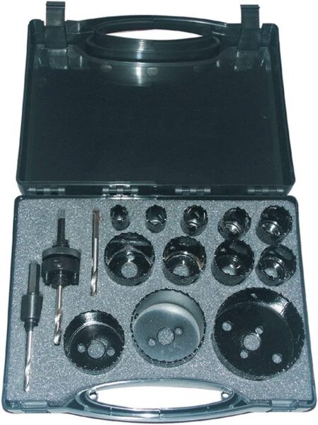 HSS-Bi-metall Lochsägensatz 12 Lochsägen Ø16-76mm FORUM