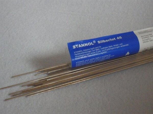 Stannol Silberlot 824510 1,5x500mm 1 Pack=25 Stück
