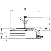 LEVEL MOUNT Luftfedern Ø127mm, SLM 6A EFFBE