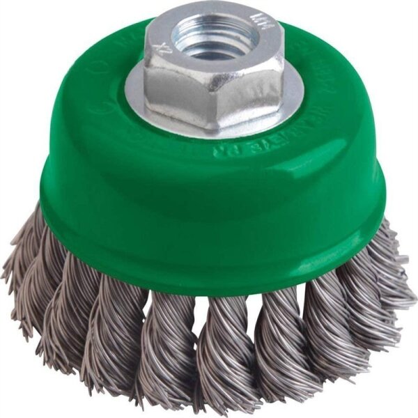 Topfbürste Edelstahl 80mm gezopft FORTIS