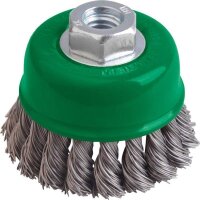 Topfbürste Edelstahl 80mm gezopft FORTIS