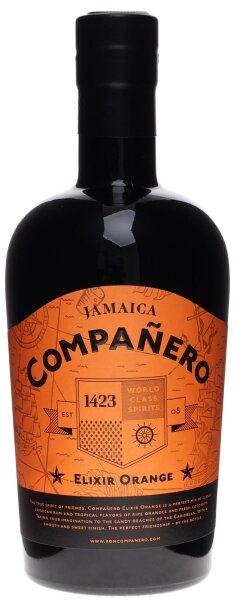 Companero Ron Elixir Orange 0,7 Liter 40% Vol.