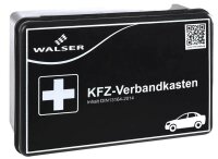 Kfz-Verbandskasten mit Koffer schwarz DIN 13164-2014 Walser