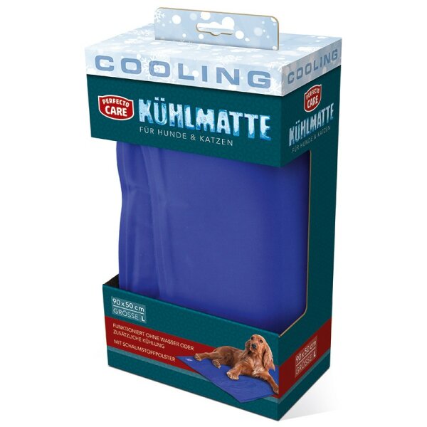 Perfecto Care Kühlmatte Gr. L 90x50cm f.Hunde/Katzen Perfecto Care