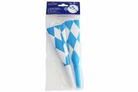 1195 Stück Partytrompeten 2er Oktoberfest blau/weiss...