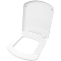 WC-Sitz VIGO weiss Absenkautomatik Duroplast Edelstahl-Scharniere CORNAT