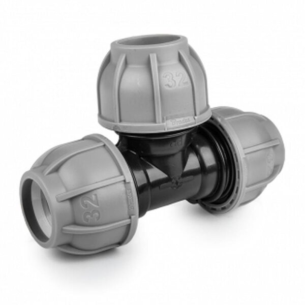 PN10 T-Stück für 20 mm PE-Rohre