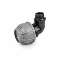 PN10 Winkelstück für PE-Rohre 32 mm / GZ3/4"