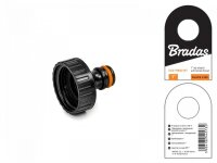 Hahnanschluss 1/0 Zoll Innengewinde, schwarz, 4x2x2 cm