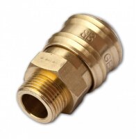 Druckluftkupplung Außengewinde Druckluft...