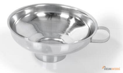 Marmeladen-Trichter Ø15/6cm 0,6mm Edelstahl