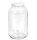 Einmachglas 4250ml m. Schraubdeckel weiß