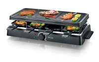 Raclette Grill für 8 Personen 1300W Antihaft-Beschichtung
