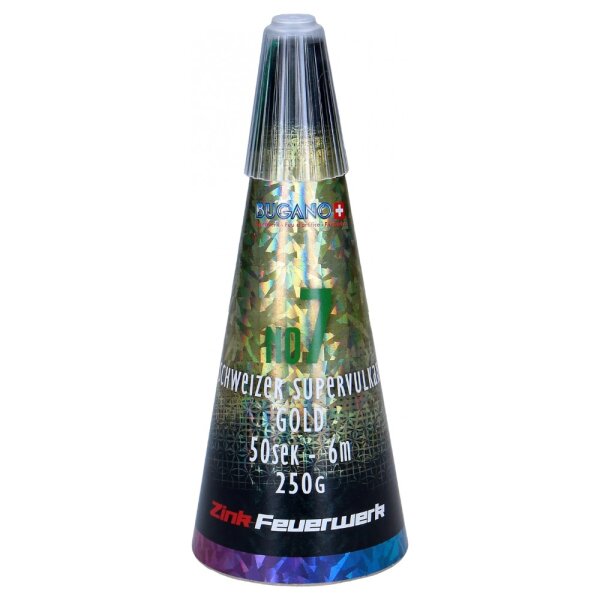 Schweizer Super-Vulkan No.7 Gold ZINK