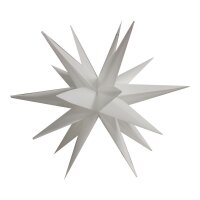 Leuchtstern 3D, Ø57 cm mit Timer