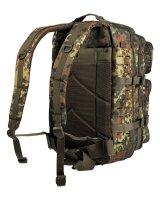 US ASSAULT PACK LG LASER CUT FLECKTARN RUCKSACK MIL-TEC