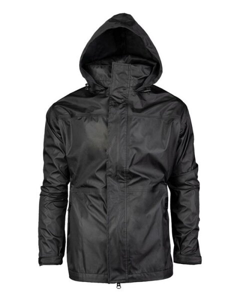 REGENJACKE SCHWARZ Gr. XL MIL-TEC