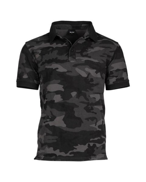 POLOSHIRT PREWASH CO.PIKEE DARK CAMO Gr. XL MIL-TEC