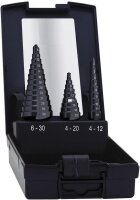 Universal-Stufenbohrer Satz HSSTiAlN 4-30mm FORUM