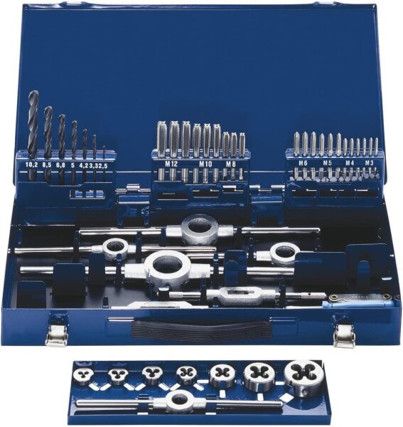 Handgewindebohrer D352 HSS M3-12 Sortiment FORUM