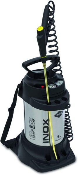 Hochdrucksprühgerät 5 Liter Edelstahlbehälter