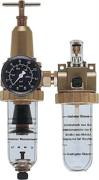 Wartungseinheit 2tlg. BR Standard, G3/8" DN6 ewo 331.23