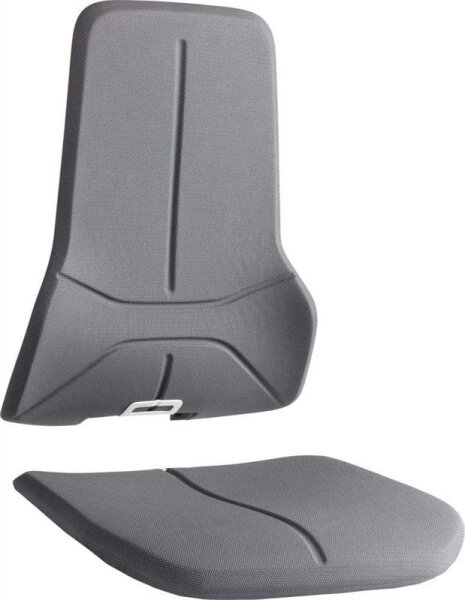 Polsterelement/Wechselpolster Supertec schwarz für Sitz+Rückenlehne Bimos