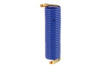 Spiralschlauch mit Verschraubung Nylon 5 Meter R 1/4 Riegler