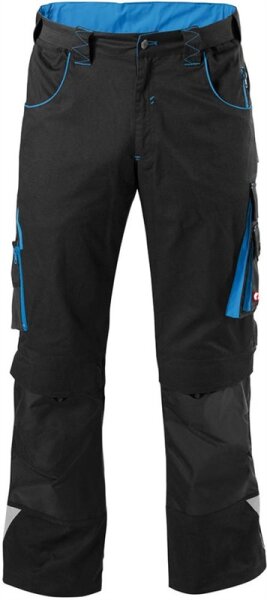 FORTIS Herren-Bundhose PERFORMANCE 24, schwarz/türkis, Gr. 50