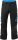 FORTIS Herren-Bundhose PERFORMANCE 24, schwarz/türkis, Gr. 50