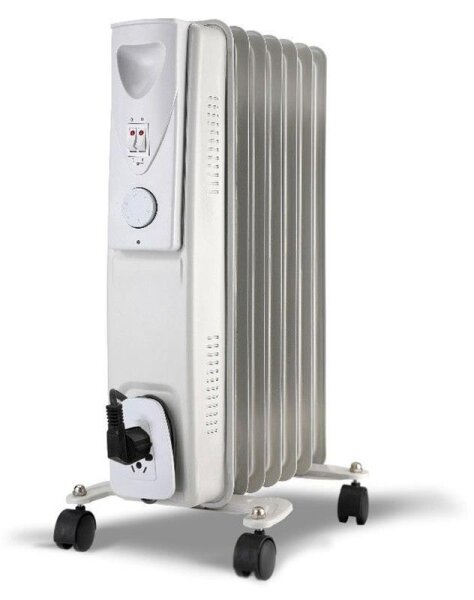 Elektrischer Ölradiator 3 Heizstufen: 600/900/1500 W