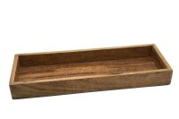 Tablett Mangoholz 40x14x4cm