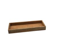 Tablett Mangoholz 34x12x3,5cm
