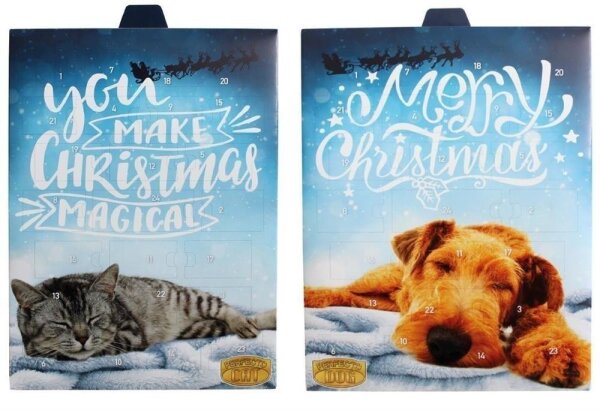 Perfecto Dog & Cat Adventskalender 250g für Hunde oder Katzen
