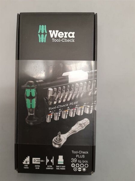 Wera Bit-Sortiment Tool-Check PLUS 39-teilig