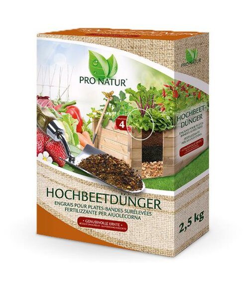 PRO NATUR Hochbeetdünger 2,5kg