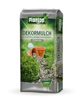 Dekor-Mulch 50 Liter steingrau PLANTOP