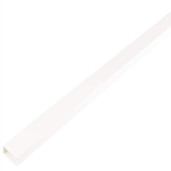 Kabelkanal/Kunststoffkanal 15x10mm 2m selbstklebend weiß