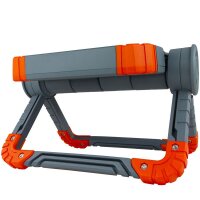 LED Akku-Arbeitsleuchte FLEX POWER 10W mit Powerbank grau-orange