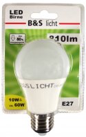 LED-Birne 240V 10W E27 810lm