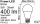 LED Birne 2er Pack A60 5W E27 400lm RA80 3000 K