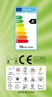 LED Birne 2er Pack A60 10W E27 800 lm RA80 3000 K Kaltlicht