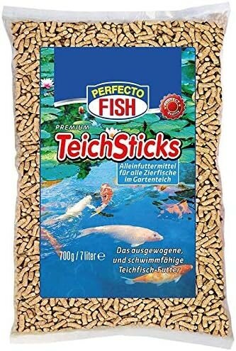 Perfecto Teichsticks 7 Liter im Beutel 645g