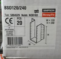 SST Balkenschuh BSD120/240 SIMPSON Strong-Tie