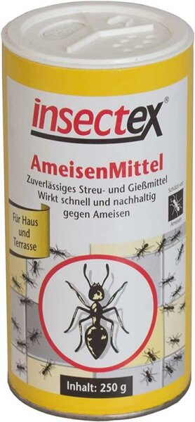 Ameisen Streu- und Gießmittel 250g BIOZID isetex (Verkauf D/AT)