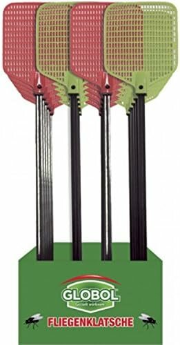Fliegenklatsche farbig sortiert, ca. 41cm