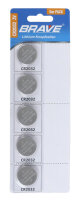 Knopfzelle CR2032 5er BRAVE