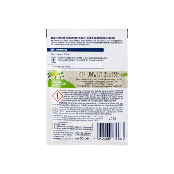 HEITMANN OXI Wash SPORT 50g